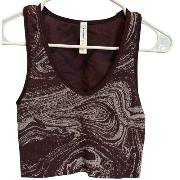 Athleta Aurora Seamless Shine V-Neck Tank –‎ Size Small (NWT) - Picture 2 of 5